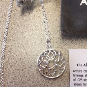 You are my Sunshine Sterling Necklace NIB